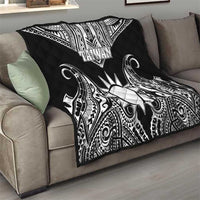 Taiwan Quilt Austronesian Tribal Tattoo Black - Polynesian Pride