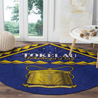 Tokelau Happy Tokehega Day Round Carpet Polynesian Tribal Tattoo