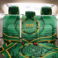 Cook Islands Constitution Day Back Car Seat Cover 60th Anniversary - Polynesian Pride