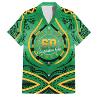 Cook Islands Constitution Day Family Matching Summer Maxi Dress and Hawaiian Shirt 60th Anniversary - Polynesian Pride
