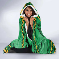 Cook Islands Constitution Day Hooded Blanket 60th Anniversary - Polynesian Pride
