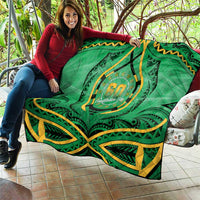 Cook Islands Constitution Day Quilt 60th Anniversary - Polynesian Pride