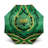 Cook Islands Constitution Day Umbrella 60th Anniversary - Polynesian Pride