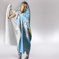 Happy Malampa Fiji Day Hooded Blanket Half Mix Style