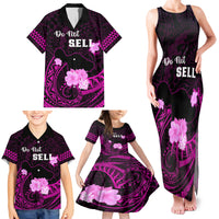 Hawaii Strong Maui Family Matching Tank Maxi Dress and Hawaiian Shirt Lahaina Is Not For Sale LT05 - Polynesian Pride