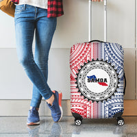 Samoa Black Saturday Luggage Cover Polynesian Tribal Simple Style LT05 - Polynesian Pride
