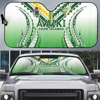 Cook Islands Avaiki Rugby Auto Sun Shade Go Champions - Polynesian Pride