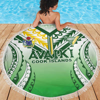 Cook Islands Avaiki Rugby Beach Blanket Go Champions - Polynesian Pride