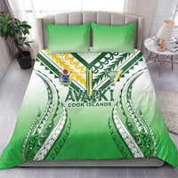 Cook Islands Avaiki Rugby Bedding Set Go Champions - Polynesian Pride