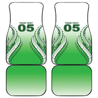 Custom Cook Islands Avaiki Rugby Car Mats Go Champions - Polynesian Pride