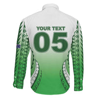 Custom Cook Islands Avaiki Rugby Family Matching Off Shoulder Maxi Dress and Hawaiian Shirt Go Champions - Polynesian Pride