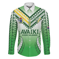 Custom Cook Islands Avaiki Rugby Family Matching Summer Maxi Dress and Hawaiian Shirt Go Champions - Polynesian Pride