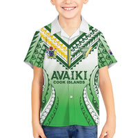 Custom Cook Islands Avaiki Rugby Hawaiian Shirt Go Champions - Polynesian Pride