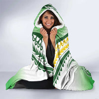Cook Islands Avaiki Rugby Hooded Blanket Go Champions - Polynesian Pride