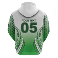 Custom Cook Islands Avaiki Rugby Hoodie Go Champions - Polynesian Pride