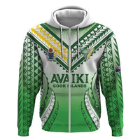 Custom Cook Islands Avaiki Rugby Hoodie Go Champions - Polynesian Pride