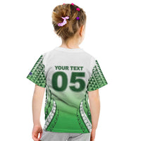 Custom Cook Islands Avaiki Rugby Kid T Shirt Go Champions - Polynesian Pride