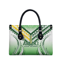 Cook Islands Avaiki Rugby Leather Bag Go Champions - Polynesian Pride