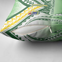 Cook Islands Avaiki Rugby Pillow Cover Go Champions - Polynesian Pride