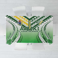 Cook Islands Avaiki Rugby Tablecloth Go Champions - Polynesian Pride