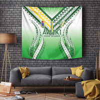 Cook Islands Avaiki Rugby Tapestry Go Champions - Polynesian Pride