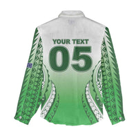 Custom Cook Islands Avaiki Rugby Women Casual Shirt Go Champions - Polynesian Pride