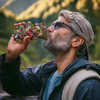 Hawaii And Japan 4 in 1 Can Cooler Tumbler Tiki With Oni Mask - Polynesian Pride