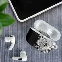 Hawaiian And Japanese Culture AirPods Case Irezumi Dragon With Polynesian Pattern Black - Polynesian Pride