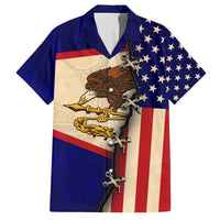 American Samoa Flag Day Hawaiian Shirt Polynesian Tribal Pattern LT05 Blue - Polynesian Pride