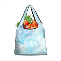 Polynesia Dolphins Under The Sea Grocery Bag Simple Style