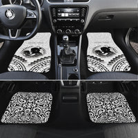 New Zealand Happy Father's Day Car Mats Aroha Ahau Ki A Koe Papa Polynesian Tribal