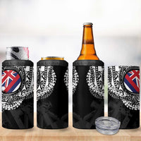 Hawaii Flag Day 4 in 1 Can Cooler Tumbler Hawaiian Maile Lei