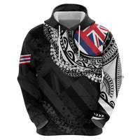 Hawaii Flag Day Hoodie Hawaiian Maile Lei