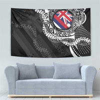Hawaii Flag Day Tapestry Hawaiian Maile Lei