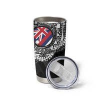 Hawaii Flag Day Tumbler Cup Hawaiian Maile Lei