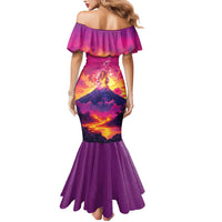Hawaii Kilauea Volcano Mermaid Dress There Is Pele Goddess Of The Volcano - Polynesian Pride