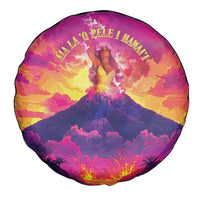 Hawaii Kilauea Volcano Spare Tire Cover There Is Pele Goddess Of The Volcano - Polynesian Pride