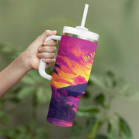 Hawaii Kilauea Volcano Tumbler With Handle There Is Pele Goddess Of The Volcano - Polynesian Pride