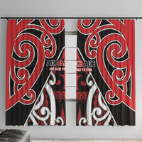New Zealand Maori Language Week Window Curtain Mo Ake Tonu Te Reo