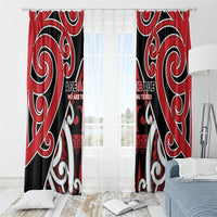 New Zealand Maori Language Week Window Curtain Mo Ake Tonu Te Reo