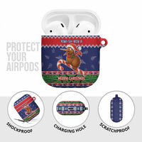 New Zealand Christmas AirPods Case Kiwi-sh You A Merry Christmas - Polynesian Pride