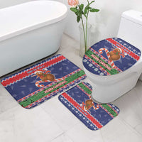 New Zealand Christmas Bathroom Set Kiwi-sh You A Merry Christmas - Polynesian Pride