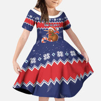 New Zealand Christmas Family Matching Off Shoulder Maxi Dress and Hawaiian Shirt Kiwi-sh You A Merry Christmas - Polynesian Pride