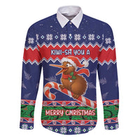 New Zealand Christmas Family Matching Off Shoulder Short Dress and Hawaiian Shirt Kiwi-sh You A Merry Christmas - Polynesian Pride