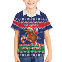 New Zealand Christmas Hawaiian Shirt Kiwi-sh You A Merry Christmas - Polynesian Pride