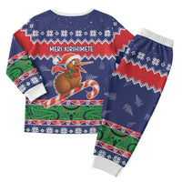 New Zealand Christmas Pajama Set Kiwi-sh You A Merry Christmas - Polynesian Pride