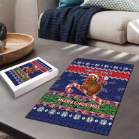 New Zealand Christmas Puzzle Kiwi-sh You A Merry Christmas - Polynesian Pride