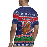 New Zealand Christmas Rugby Jersey Kiwi-sh You A Merry Christmas - Polynesian Pride