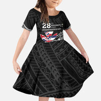 Hawaii November 28th Is My Independence Day Family Matching Tank Maxi Dress and Hawaiian Shirt