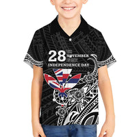 Hawaii November 28th Is My Independence Day Family Matching Tank Maxi Dress and Hawaiian Shirt